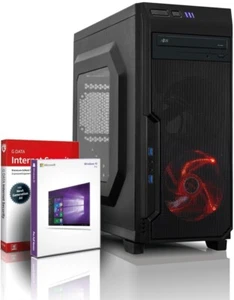 Gamer Komplett PC AMD Ryzen 5 2400G 256GB SSD+ 500GB HDD Radeon RX Vega11 - Bild 1 von 1