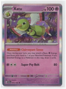 Pokemon Paradox Rift 072/182 Xatu Holo - Picture 1 of 1