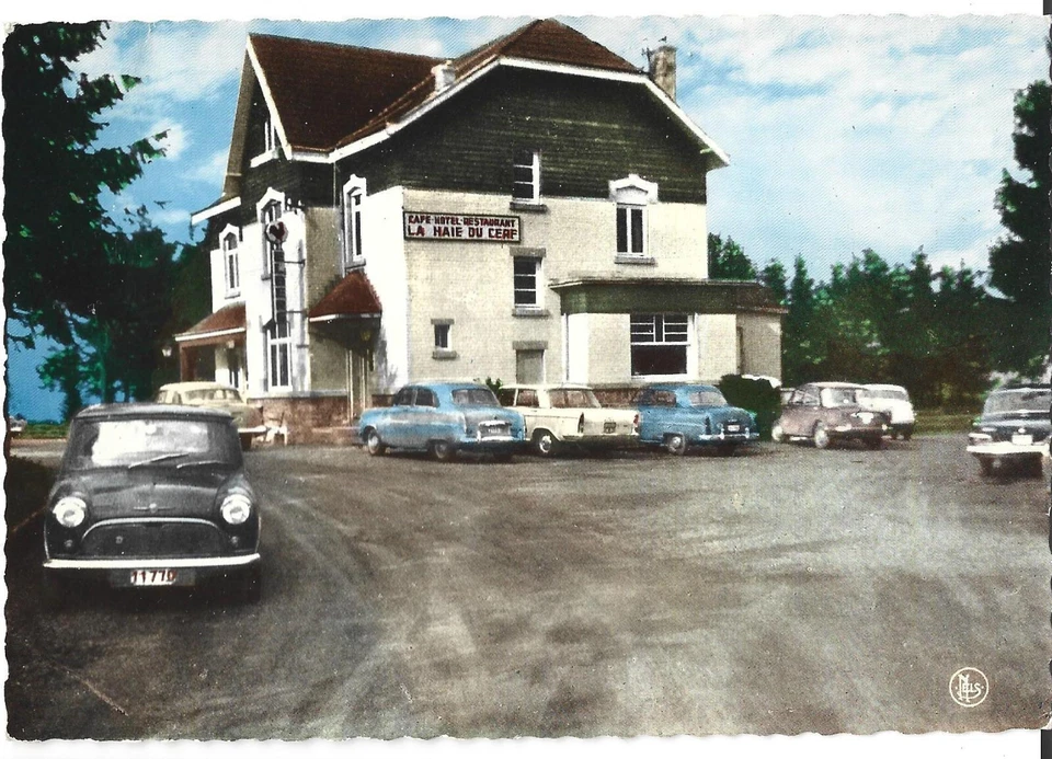 CP BAILLONVILLE - HOTEL LA HAIE DU CERF avec AUTOMOBILES PEUGEOT SIMCA AUSTIN... - Photo 1/2
