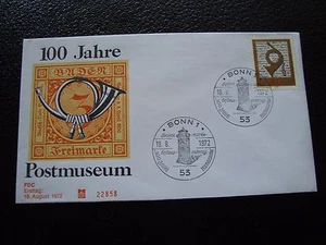 ALLEMAGNE (rfa) - enveloppe 1er jour 18/8/1972 (B8) germany - Foto 1 di 1