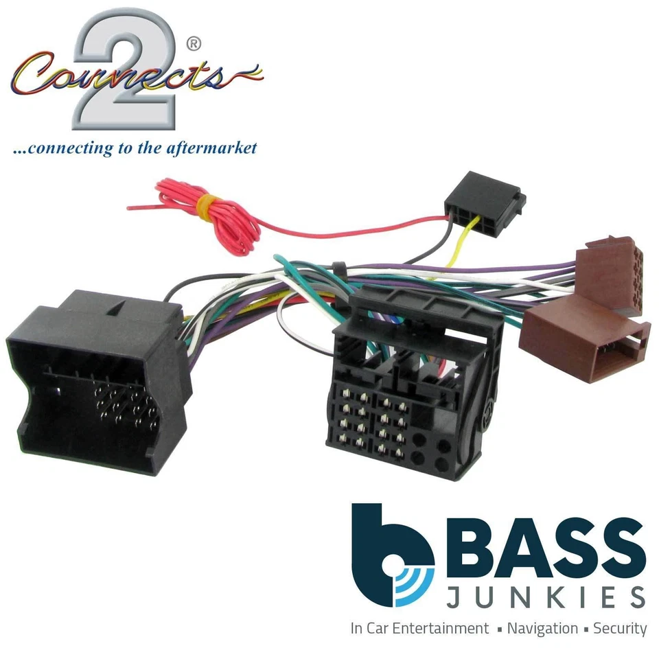 Connecst2 CT10AU01 - Audi A3 2005-2012 Parrot Quadlock SOT T-Harness Wiring Lead - Image 1 of 1