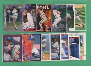 Pedro Martinez Collection 1992-1999 / Pick One - Fill Your Set - Dodgers Expos - Picture 1 of 44