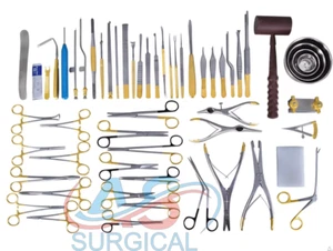 Juego de 57 instrumentos de rinoplastia, instrumentos quirúrgicos otorrinolaringología - Imagen 1 de 3