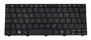 NEW EMACHINES 350 355 KEYBOARD TECLADO SPANISH - Zdjęcie 1 z 2
