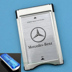 PCMCIA TO SD SDHC CARD Adapter for Mercedes-Benz+USB 2.0 multi in 1 Card Reader - Picture 1 of 14