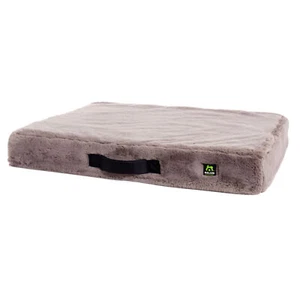 Maelson MemoFluff grau orthopädisches Hundebett 80 cm Hundekissen Schlafplatz - Bild 1 von 6