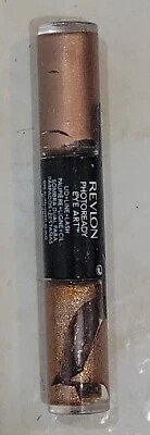 REVLON PHOTOREADY EYE ART LID+LINE+LASH EYE SHADOW & LINER BURNISHED BLING #090. - Image 1 of 3