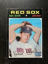 1971 Topps Baseball Card #89 Ken Brett Boston Red Sox