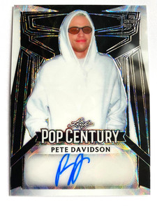 2023 Leaf Pop Century Metal Scope Black #PD1 Pete Davidson Autograph #2/4