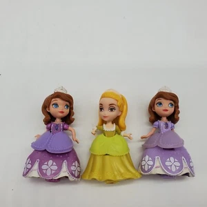Sofia the First Figure Disney Dress Magical Castle Princess Toy Lot - Picture 1 of 4