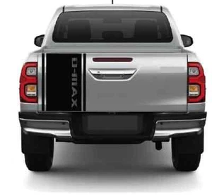 Isuzu Dmax Rear Stripes Graphics Tailgate Decals Both Sides Any Year D-MAX - Picture 1 of 4