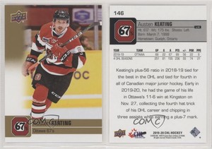 2019-20 Upper Deck CHL Gold Glossy Austen Keating #146