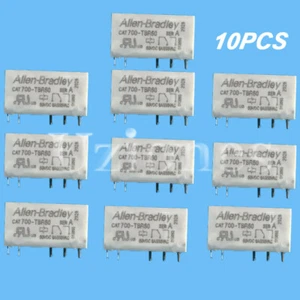 10PCS 5-Pins Relay For Allen-Bradley CAT 700-TBR60 CAT700-TBR60 60VDC 6A 250VAC - Picture 1 of 5