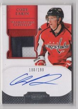 2011-12 PANINI DOMINION AUTO PATCH RC Cody Eakin Rookie Auto /199 Washington