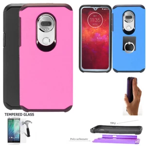 Funda híbrida amortiguadora para Verizon Moto G7/G7 Supra funda eléctrica - Imagen 1 de 2