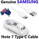 Genuine Samsung Type-c Usb Data Charging 1m Cable For Galaxy Note 9 8 S9+ S8 A5