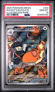Rocket'S Raticate 202 Pokemon Dri En-Destined Rivals PSA 10 - Picture 1 of 2