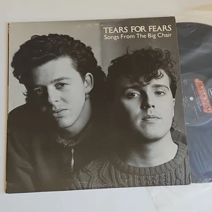 TEARS FOR FEARS SONGS FROM THE BIG CHAIR 1985 MERCURY 422-824 300-1M1 Audio Test - Picture 1 of 11