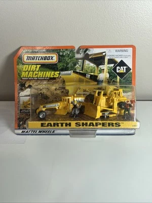 Matchbox CAT DIRT MACHINES Earth Shapers A19 - Image 1 of 4