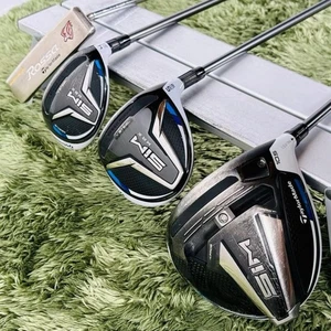 TaylorMade SIM 12-Piece Set Men's Golf Right 1W.5W.4UT.5-9.P.52°.56°.Pt FLEX S - Picture 1 of 8