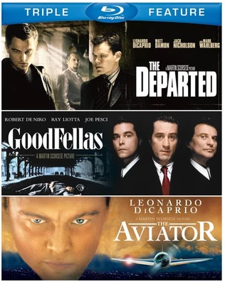 Martin Scorsese Triple Feature (Goodfellas / The Aviator / The Departe (Blu-ray) - Image 1 of 3