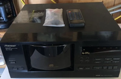 Pioneer PD-F908 File Type Compact Disc Player 101 CD Changer WORKING With Remote - Image 1 of 4