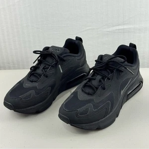 Nike Air Max 200 Sneaker Triple Black Sportschuhe Herren Größe 9,5 EUR 43 - Bild 1 von 10