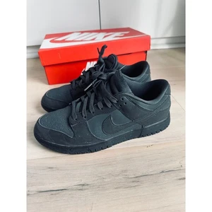 Nike FZ3781-060 Dunk Low Black Anthracite Cyber Reflective Racer Blue Size 8.5 - Picture 1 of 9