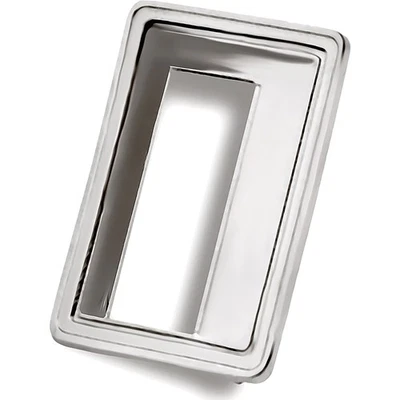 Oldsmobile Cutlass 442 F85 1970-1972; bisel interruptor superior convertible; cromo Foto 1 de 2