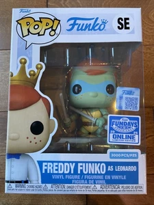 FREDDY FUNKO AS LEONARDO Fundays 2025 1/3000 TMNT Ninja Turtles - Picture 1 of 7