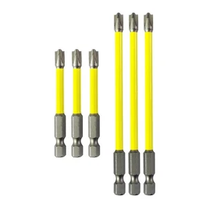 Brand New Screwdriver Bit Slotted Cross Home Set 65mm 110mm Alloy Steel - Picture 1 of 12