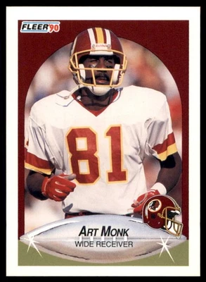 1990 Fleer - Art Monk #164 - Image 1 of 2