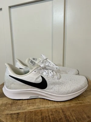 Size 9.5-Nike Air Zoom Pegasus 35 Mens White AO3905-100 Running Shoes Brand New - Image 1 of 4