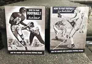 1952 & 1963 "How to Play Football" By Charlie Caldwell......2 Items - Picture 1 of 10