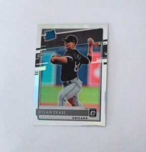 2020 Donruss Optic Holo Prizm #55, Dylan Cease Rated Rookie - Picture 1 of 3