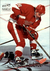 1997-98 Pacific Paramount Hockey #65 Sergei Fedorov