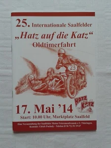 25. Internationales Saalfeld "Hatz auf die Katz" Oldtimerfahrt 2014  - Bild 1 von 2