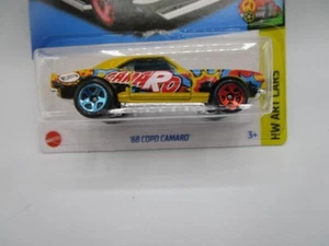 Hot Wheels '68 Copo Camaro 1:64 Diecast Car HW Art Cars 5/10 - Picture 1 of 3