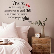 Wall Sticker Frasi Vasco In Vendita Ebay