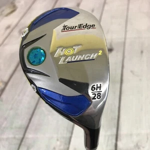 Tour Edge Hot Launch 2 HL2 Hybrid - #6 Hybrid / 28° Men's Right Hand STIFF FLEX - Picture 1 of 9