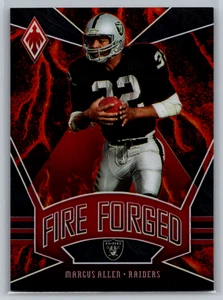 Marcus Allen 2020 Panini Phoenix Fire Forged Red /299 #9 Los Angeles Raiders - Picture 1 of 2