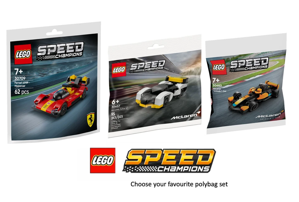 Lego Speed Champion POLYBAG - New - Choose Your Set - image 1 of 1