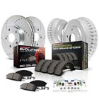 K15221dk Powerstop 4-Wheel Set Brake Disc And Drum Kits Front & Rear For Chevy