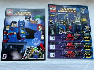 Lego DC Super Heroes The Batcave Set 6860 Instructions BOOKLETS ONLY NEW - Picture 1 of 1