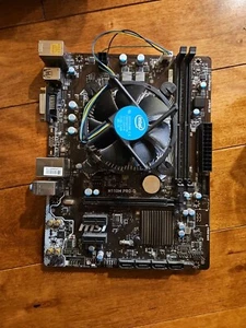 MSI H110M PRO-D Motherboard With Intel i5-6500 And Stock CPU Fan - Picture 1 of 3