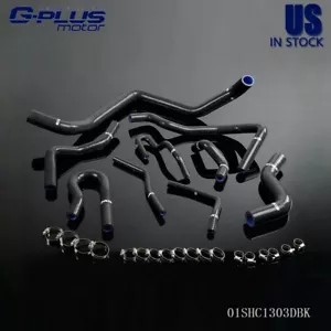 Silicone Radiator Hose Kit Fit For Honda Civic D15 D16 SOHC EG/EK 1992-2000 9Pcs - Picture 1 of 12
