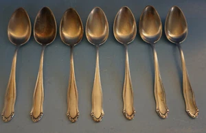 HK20-361: WMF Modell 1700 Jugendstil 7 Menülöffel versilbert - Bild 1 von 3