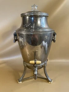 Vintage Universal Landers Frary & Clark Silver Plate Coffee Percolator  - Picture 1 of 10