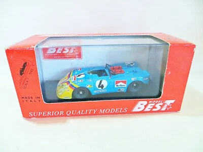 BEST MODEL 9159 'PORSCHE 908/2 FLUNDER, LE MANS 1973 ORTEGA/MERELLO' 1:43 MIB - Image 1 of 4
