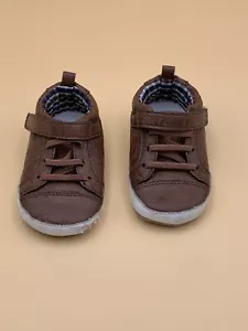 Surprize Stride Rite Sneaker/Shoes Brown Infant 6-12 Months Preowned - Picture 1 of 8